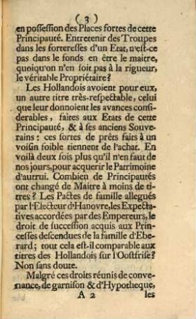 III. Lettre Sur l'Etat Actuel de l'Armée Françoise du Bas-Rhin, & sur les évacuations successives de l'Oostrise par les Hollandois, par les Prussiens, & par le Impériaux