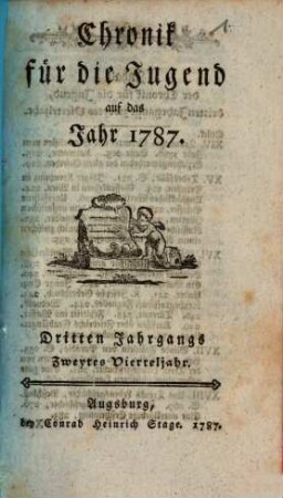 Chronik für die Jugend, 3,2. 1787, April - Juni
