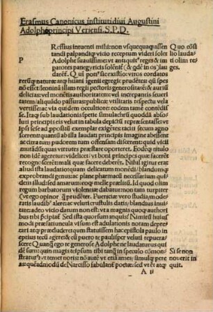 Lucubratiunculae ... aliquot