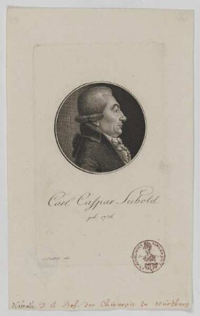Bildnis des Carl Caspar Siebold
