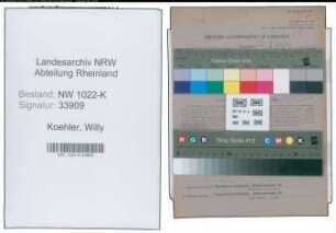 Entnazifizierung Willy Koehler , geb. 25.10.1903 (Werkfuehrer)