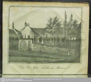 Die St. Afra Kirche in Meissen