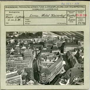 Essen, Kaiserhof, Hotel