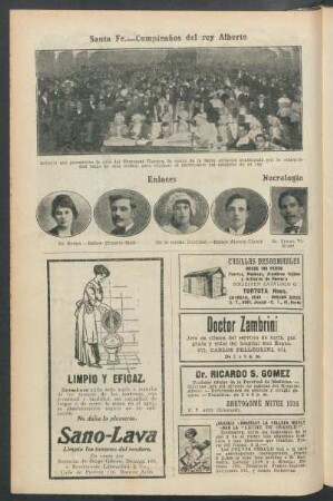 Santa Fe.- Cumpleaños del rey Alberto