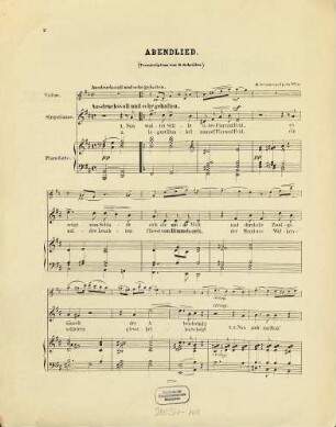 Abendlied : op. 85 No. 12