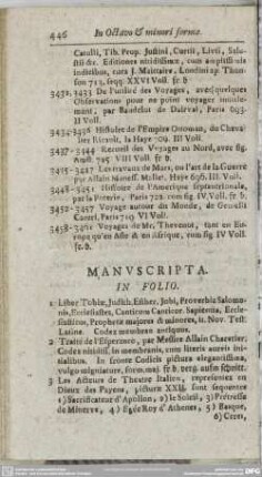 Manuscripta