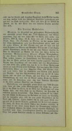 Die Provinz Westphalen