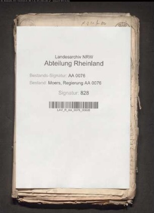 Wahl und Bestätigung des reformierten Predigers von Vluyn