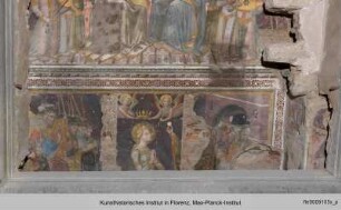 Marienkrönung und Martyrium einer jugendlichen Heiligen
