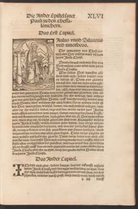 Die Ander Epistel sanct Pauli zu den Thessalonichern.