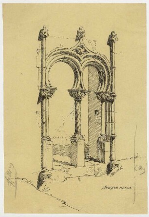 Jagdschloss Sempre noiva bei Evora, Portal