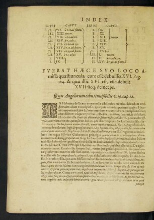 Fuerat Haec E Suo Loco Amissa quaestiuncula ...