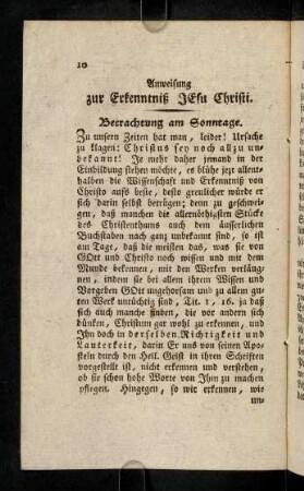 10-64, Anweisung zur Erkenntniß Jesu Christi