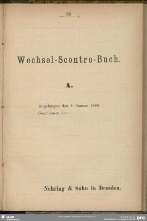 Wechsel-Scontro-Buch
