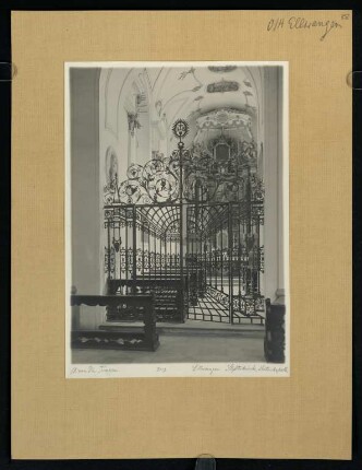 88, Ellwangen. Stiftskirche, Seitenkapelle. (Nr. 3417).