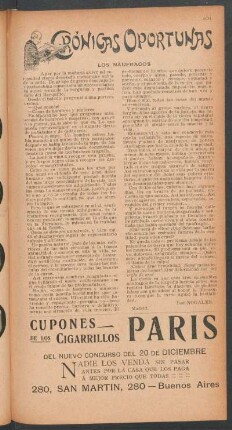 Los náufragos : Crónicas oportunas