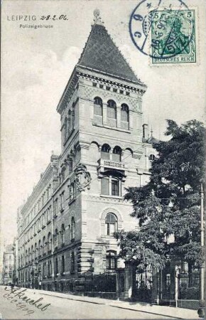 Leipzig: Polizeigebäude