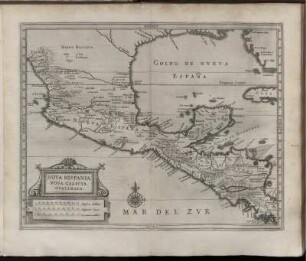 Nova Hispania. Nova Galicia. Guatimala.