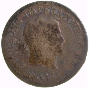 Münze, 10 Soldi, 1811