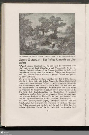 Der sonstige Kunstbesitz der Universität