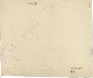 Gsaenger, Gustav; Moosburg - Langenbach (Bayern); Bebauungspläne - Lageplan