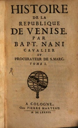 Histoire De La Republique De Venise, 1