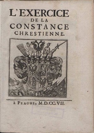 L' exercice de la constance chrestienne