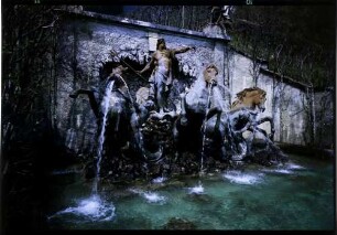 Linderhof: Pferdebrunnen