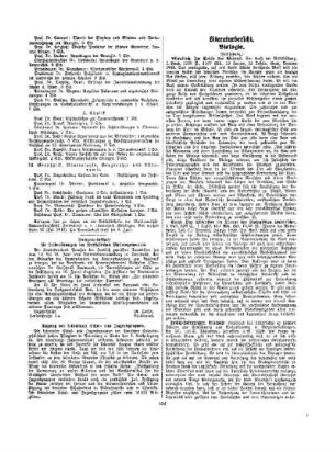 Literaturbericht : Biologie ; (Fortsetzung)