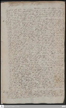 Brief von Hieronymus Freyer an August Hermann Francke.
