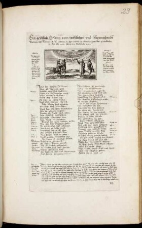 Ein geistlich Gesang/ vom tröstlichen und seligmachende[n] Namen deß Herren Jesu. Abacuc. 3. Ego autem in domino gaudebo, et exultabo in deo Jesu meo, dominus fortitudo mea