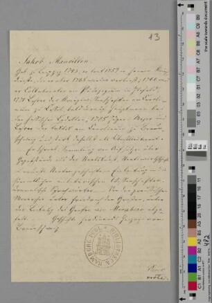 Lebensabriß von Jakob Mauvillon