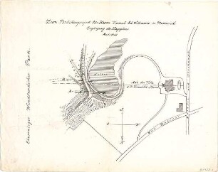 Thiersch, August ; Bernried (Bayern); Brücke - Lageplan