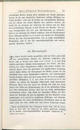 39. Metaphysik