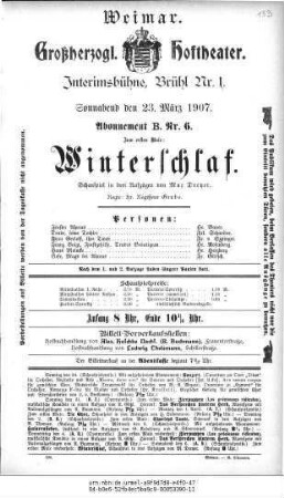 Winterschlaf