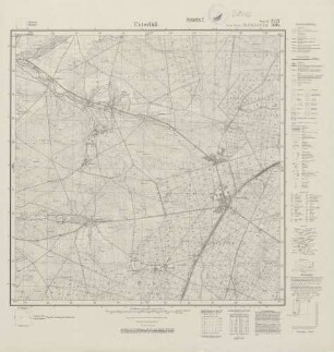 3127 (alte Nr.: 1604) Unterlüß, Meßtischblatt (4cm - Karte)