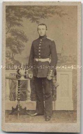 Offizier aus dem Deutsch-Französischen Krieg