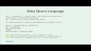SQLAlchemy as the backbone of a Data Science company