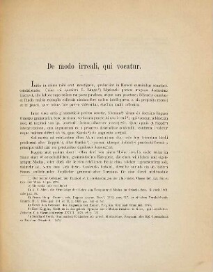 De modo irreali, qui vocatur