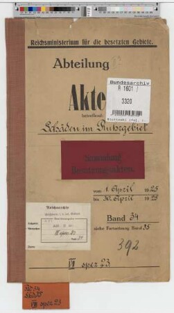 Schäden im Ruhrgebiet: Bd. 34