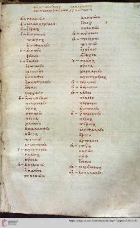 Antoninus Liberalis, Historiae mirabiles