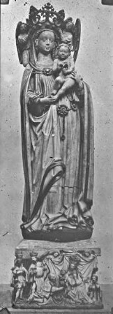 Halberstadt, Andreaskirche, Marienskulptur