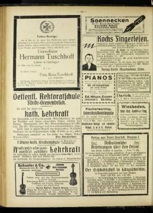 [Nachruf] : [Hermann Tuschhoff]