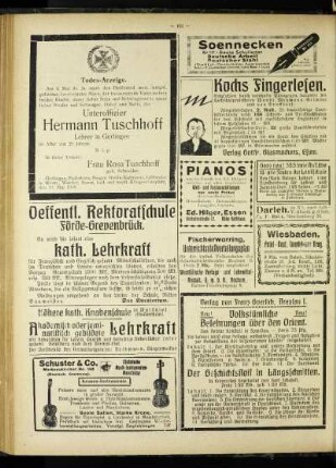[Nachruf] : [Hermann Tuschhoff]