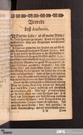 Vorrede deß Authoris.
