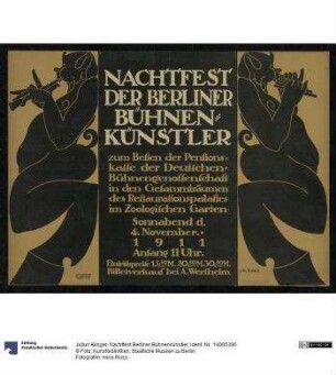 Nachtfest Berliner Bühnenkünstler