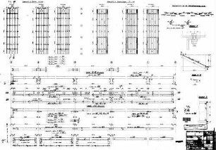 Bad Friedrichshall-Jagstfeld: Empf.-Gebäude Bst-Überdachung Bst.2-4 STA,Dach,Pfetten,Deckenträger