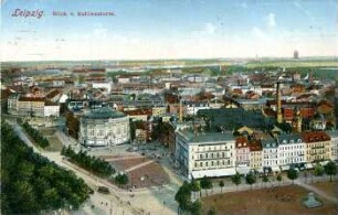 Leipzig: Blick v. Rathausturm