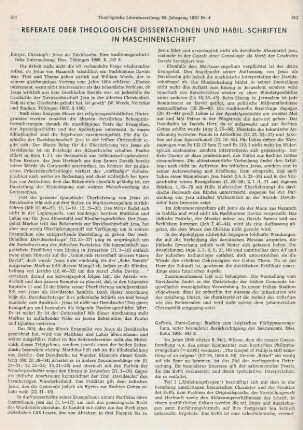 312-314 [Rezension] Gaffron, Hans-Georg, Studien zum koptischen Philippusevangelium unter besonderer Berücksichtigung der Sakramente