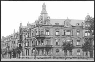 Wittenberg. Adlerstraße, Ecke Lutherstraße